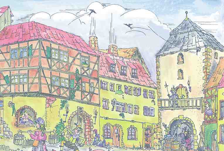 Impressionen: Leben am alten Stadttor